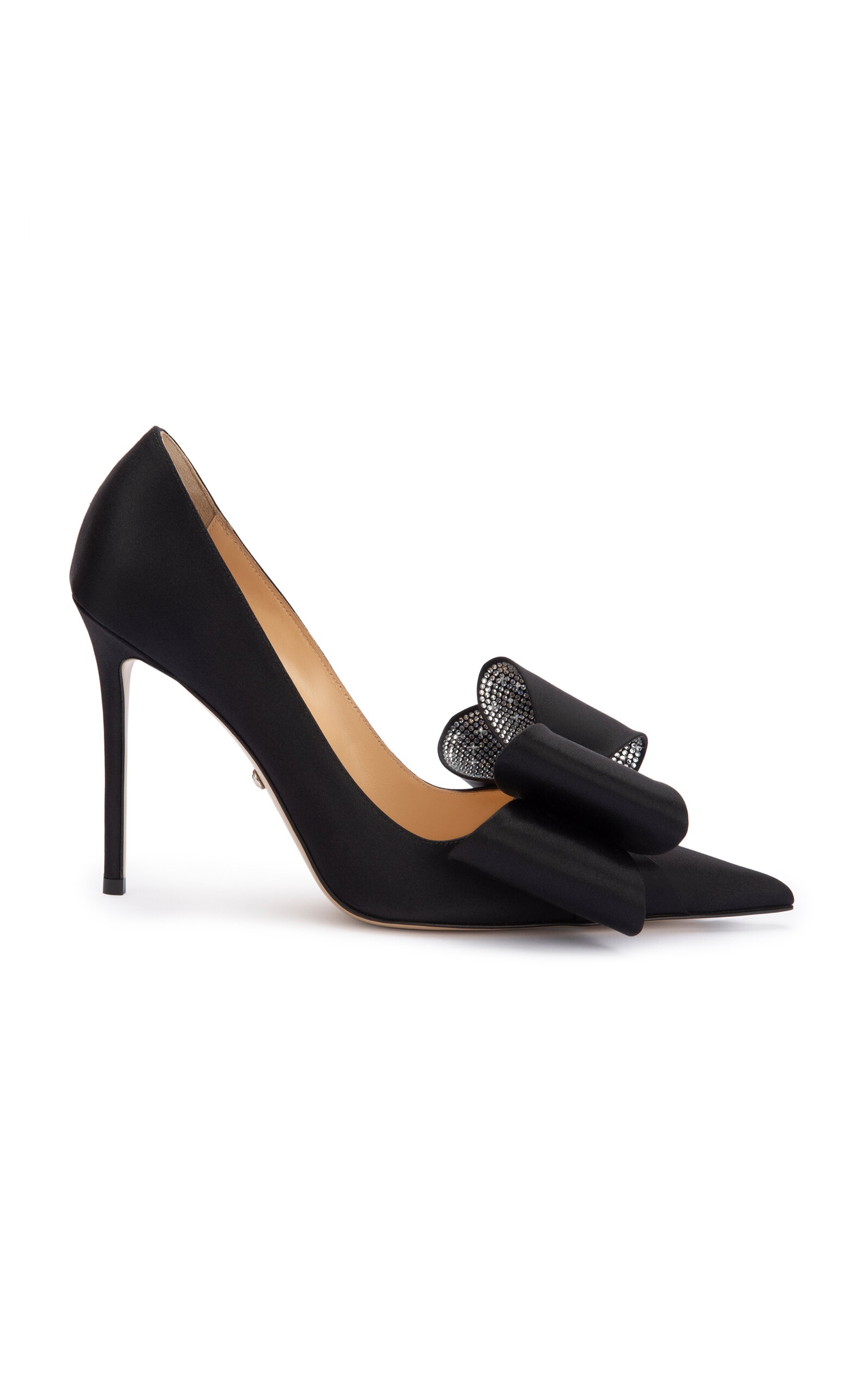 ’Le Cadeau’ Satin Pumps black - 1