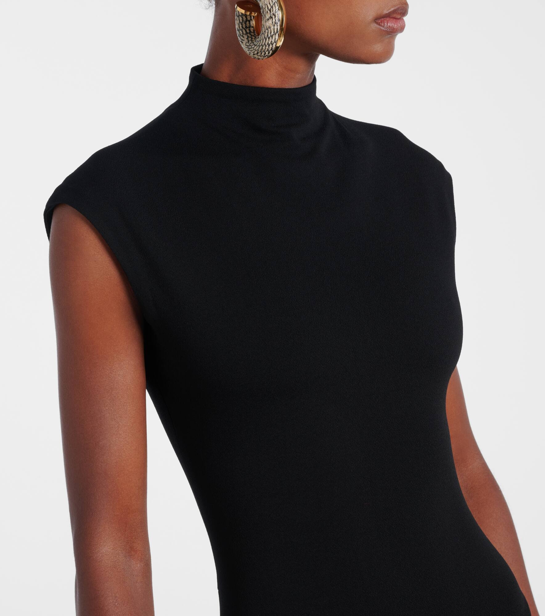 Alba crêpe jersey maxi dress - 4