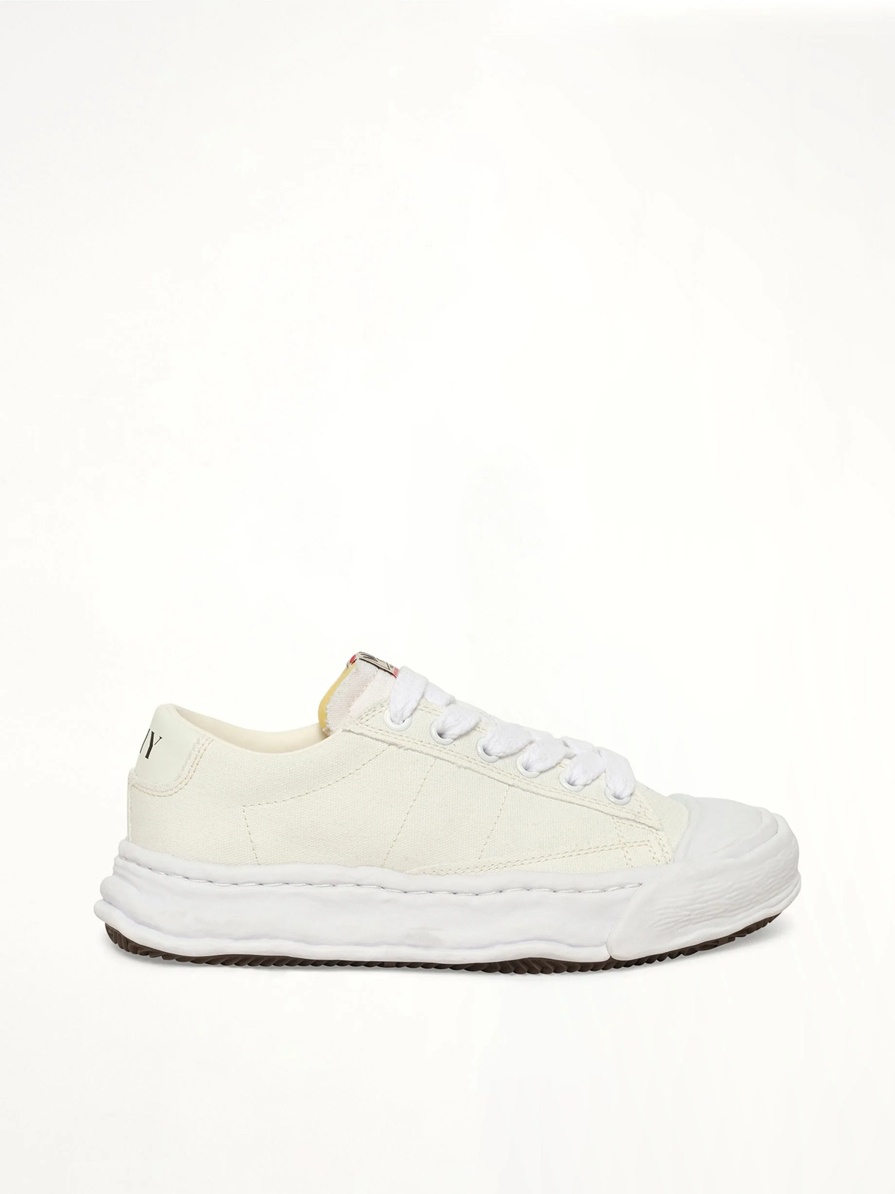 Jackson Canvas Low Top Sneakers in White - 1
