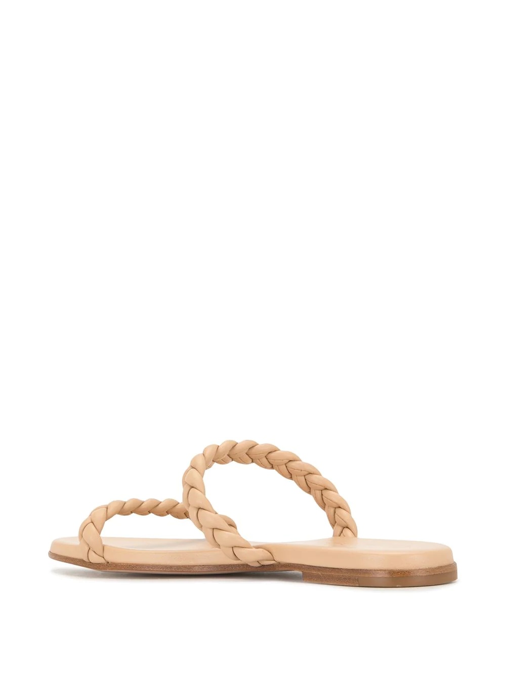 braided strap sandals - 3