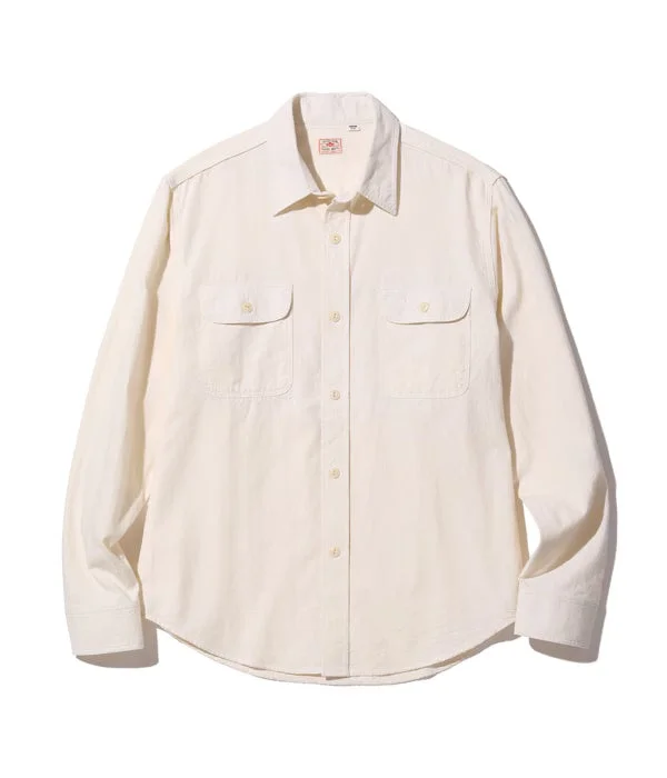 SC27851 Work Shirt White Chambray - 1