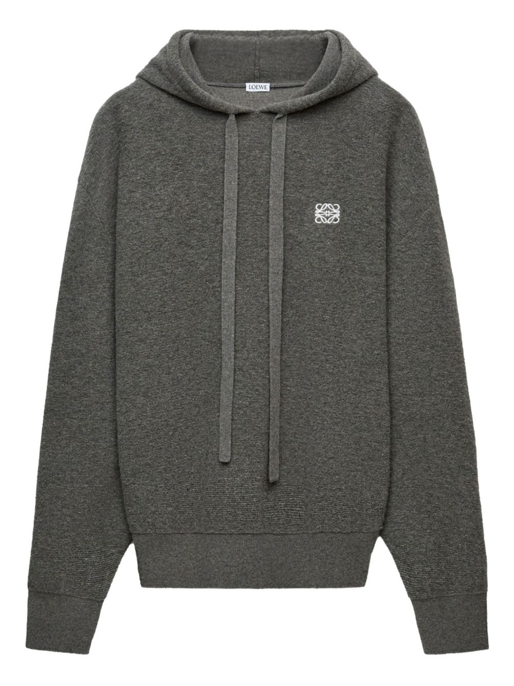 wool-blend hoodie - 2