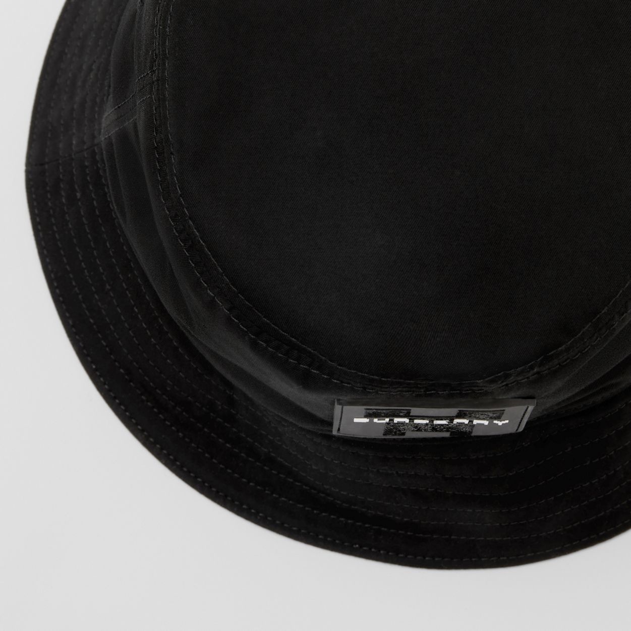 Logo Appliqué Cotton Gabardine Bucket Hat - 9