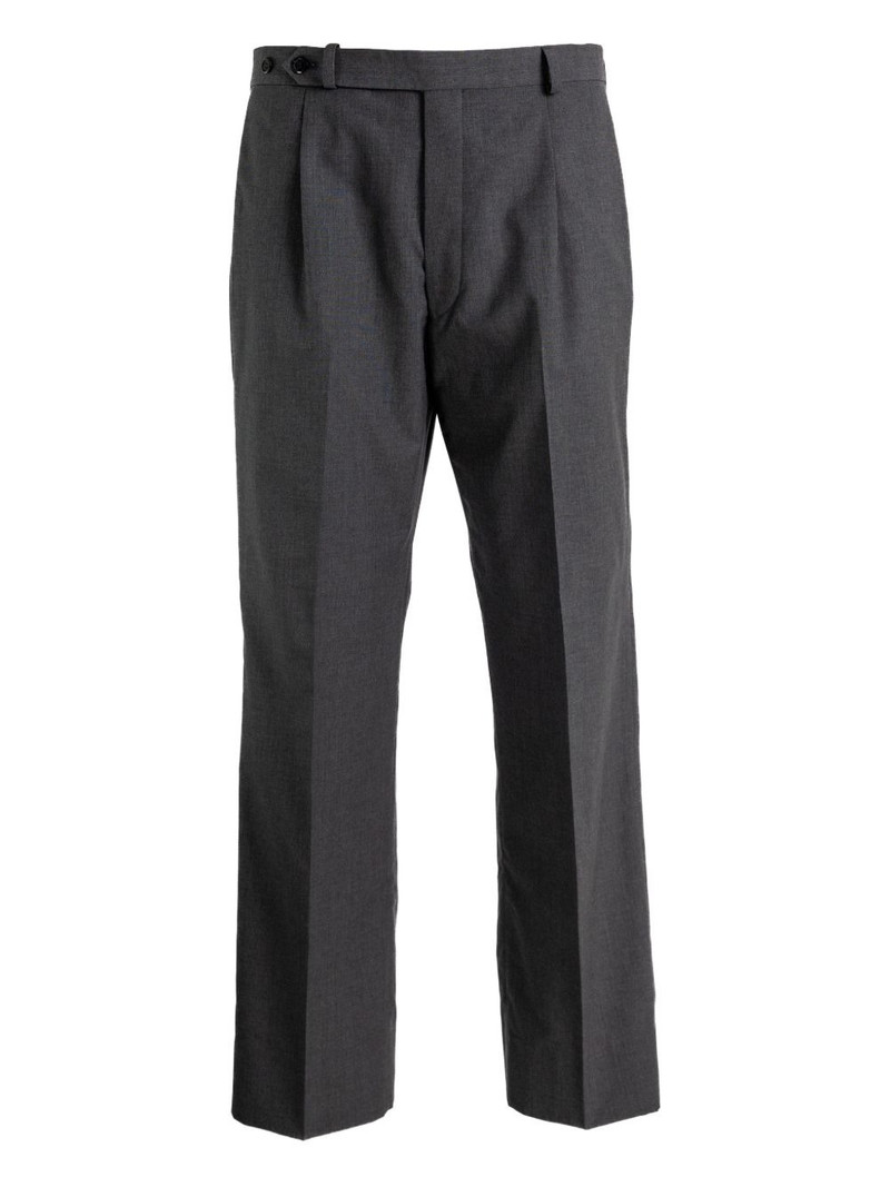pleated tailored trousers 1