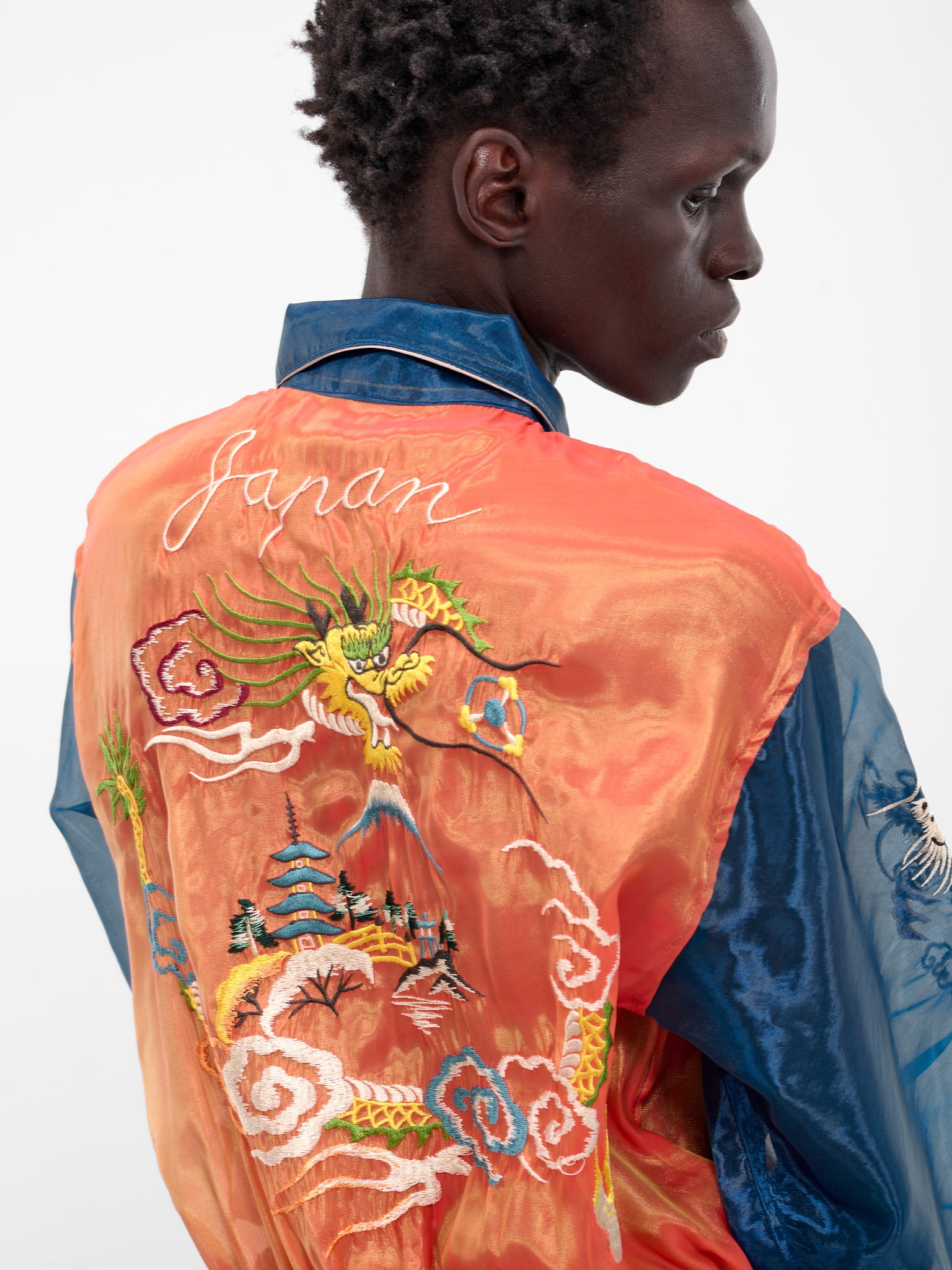 Sheer Japan Souvenir Zip Jacket - 5