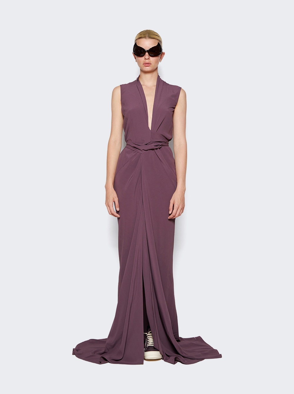 Long Wrap Gown Amethyst - 3