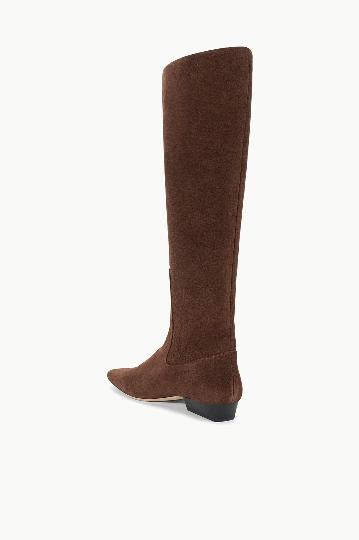 STAUD WALLY FLAT BOOT MAHOGANY SUEDE - 5
