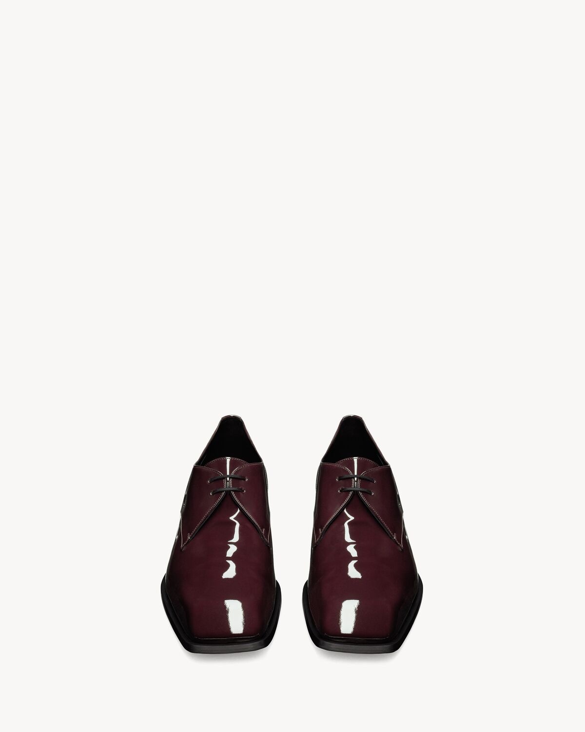 JEAN DERBIES IN PATENT LEATHER - 2