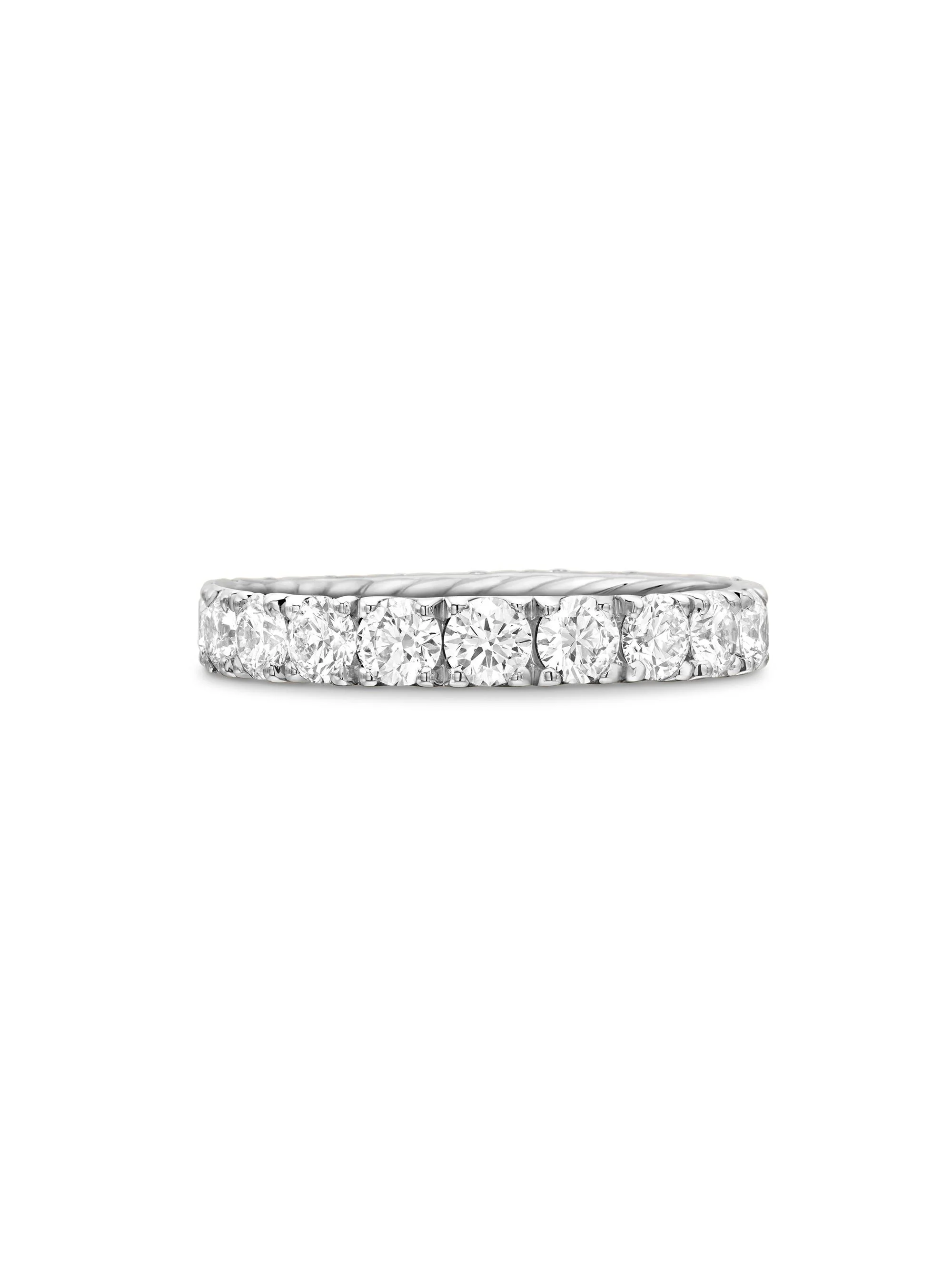 Women's Eden Band Ring in Platinum - Silver - 1