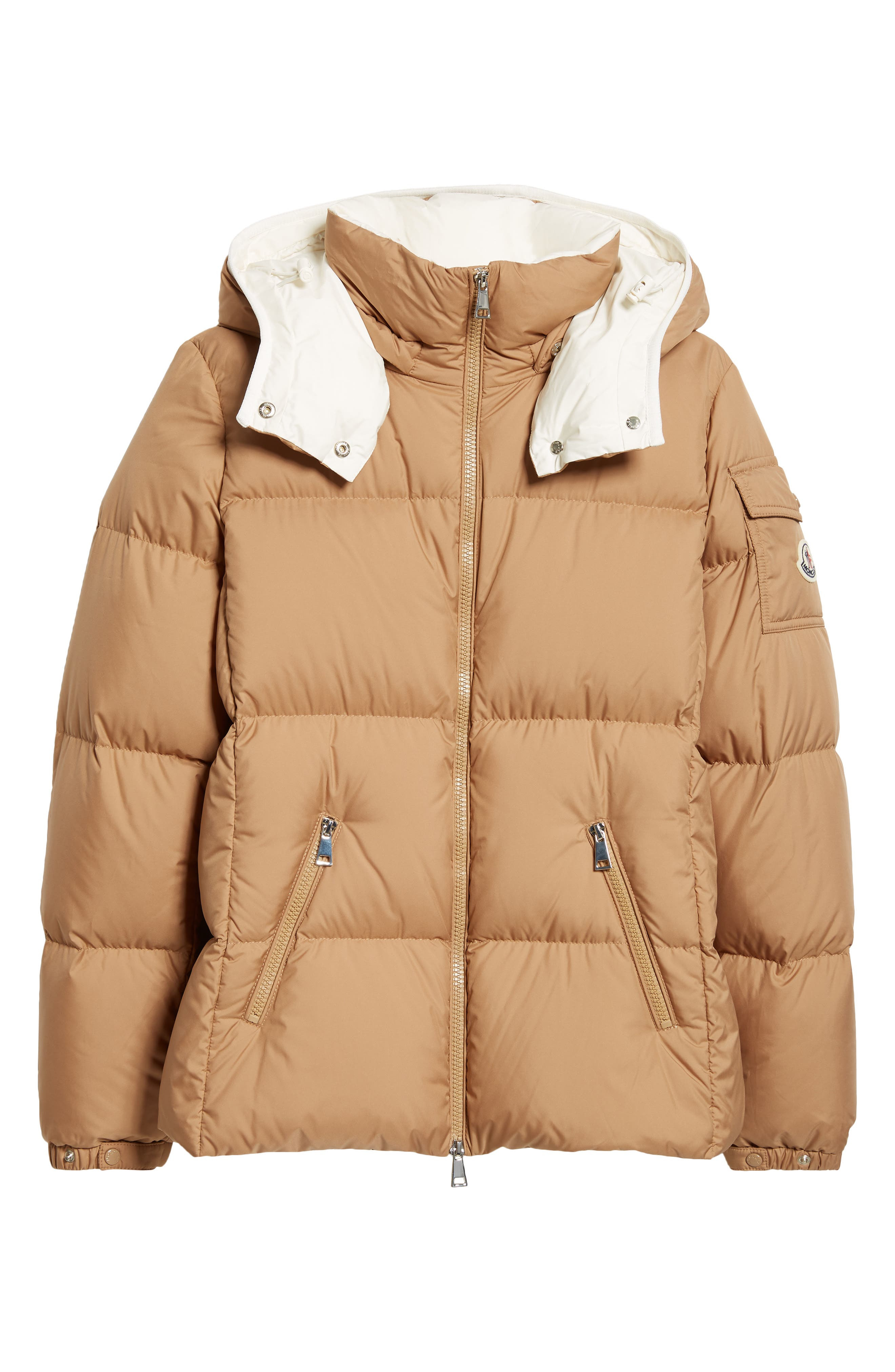 Moncler Fourmines Down Puffer Jacket in Light Beige at Nordstrom - 6