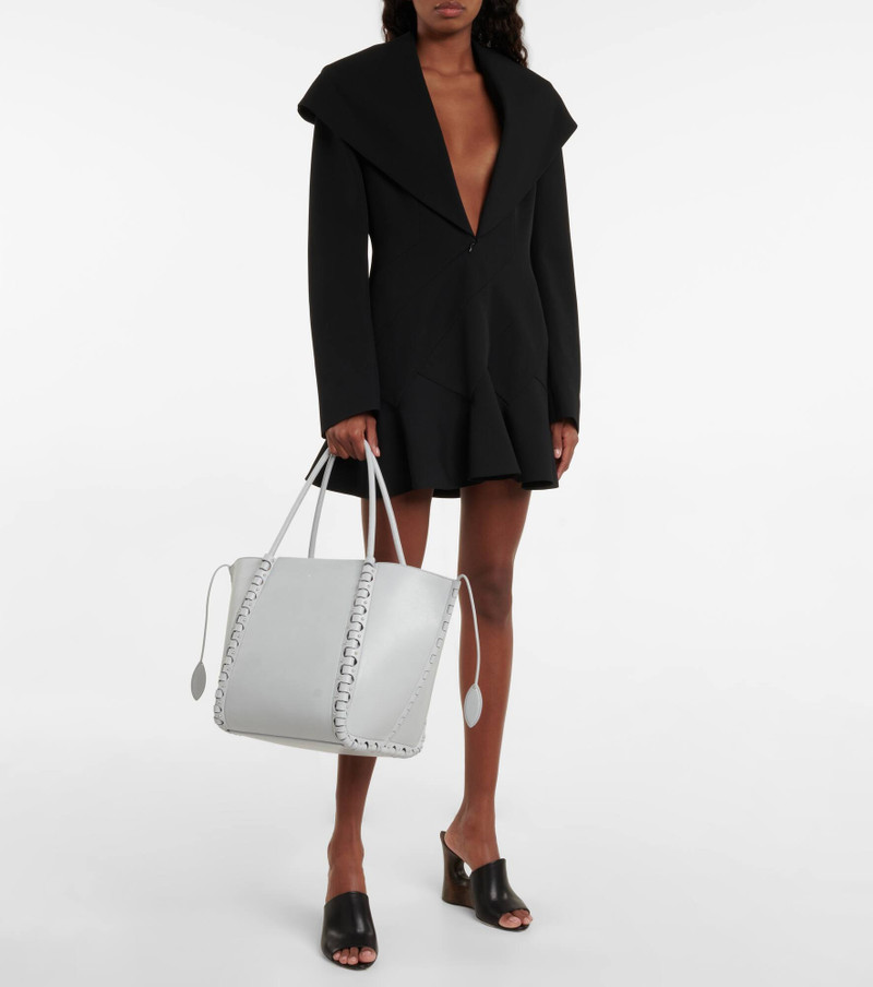 Alaïa Hinge Medium leather tote outlook