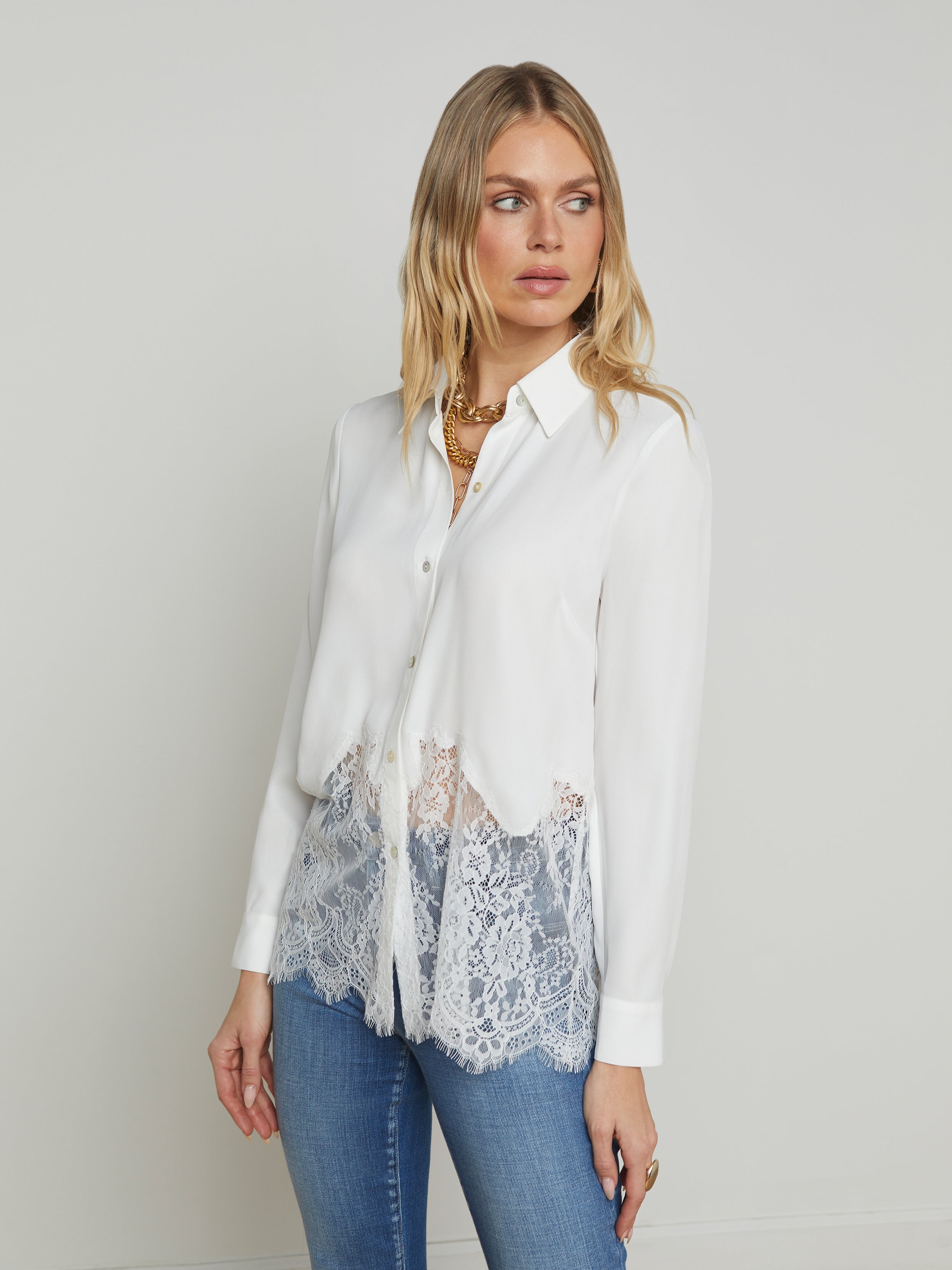 Adalee Lace Blouse - 4