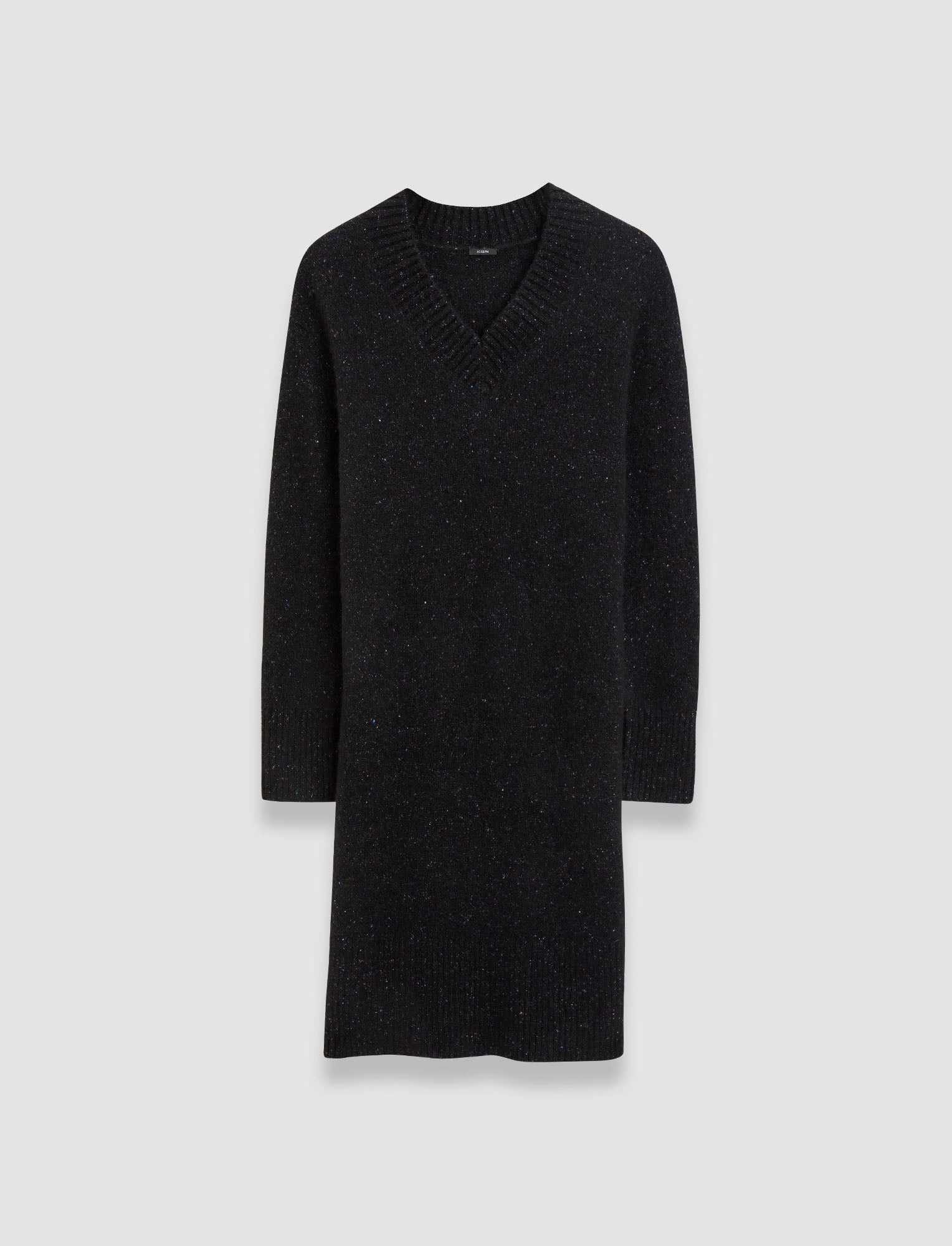Alpaca Tweed Knit Dress - 1
