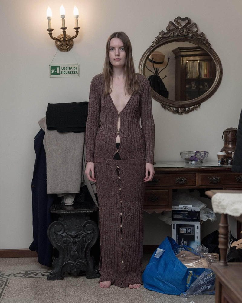 Loulou Skirt
                  - Organic Cotton Rib 8