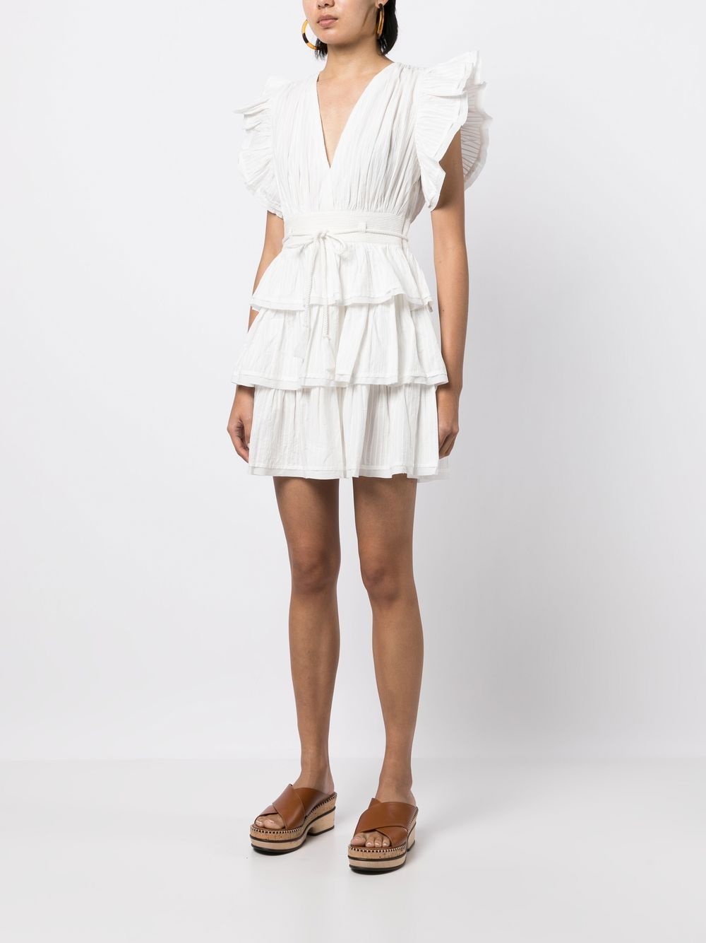 Camilla tiered minidress - 3