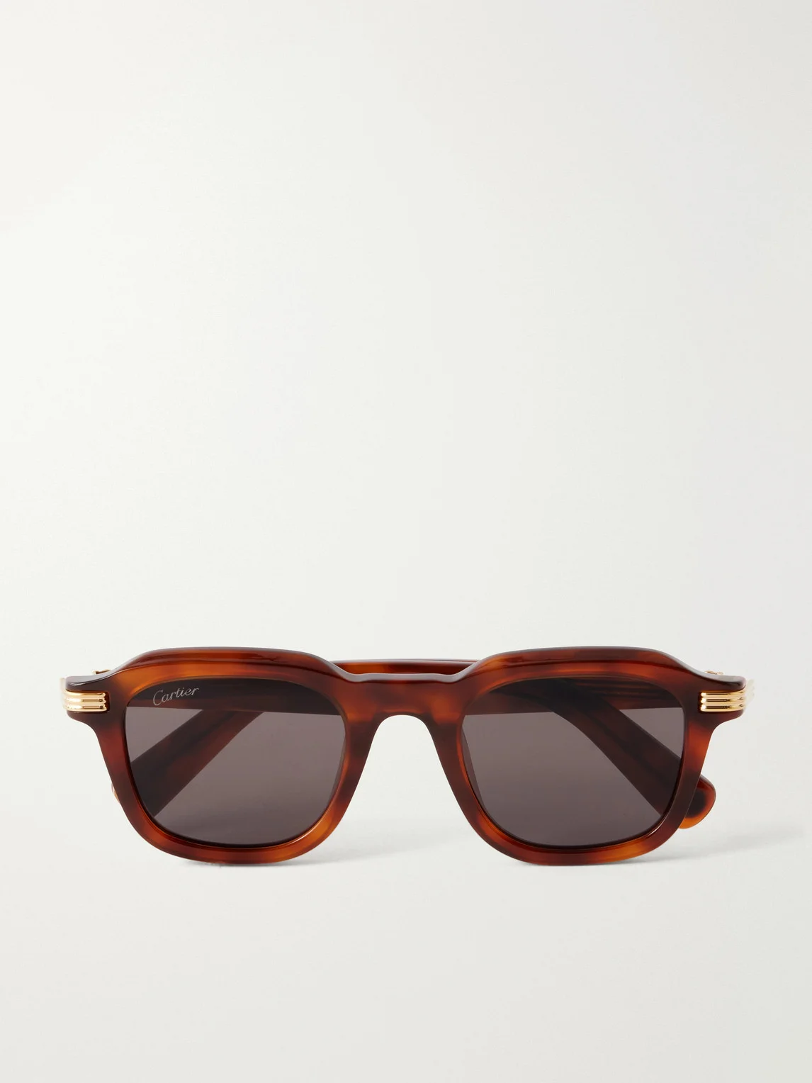 Première de Cartier D-Frame Recycled-Acetate Sunglasses - 1