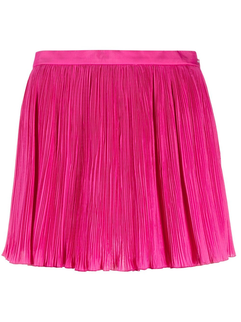 flared pleated shorts 1