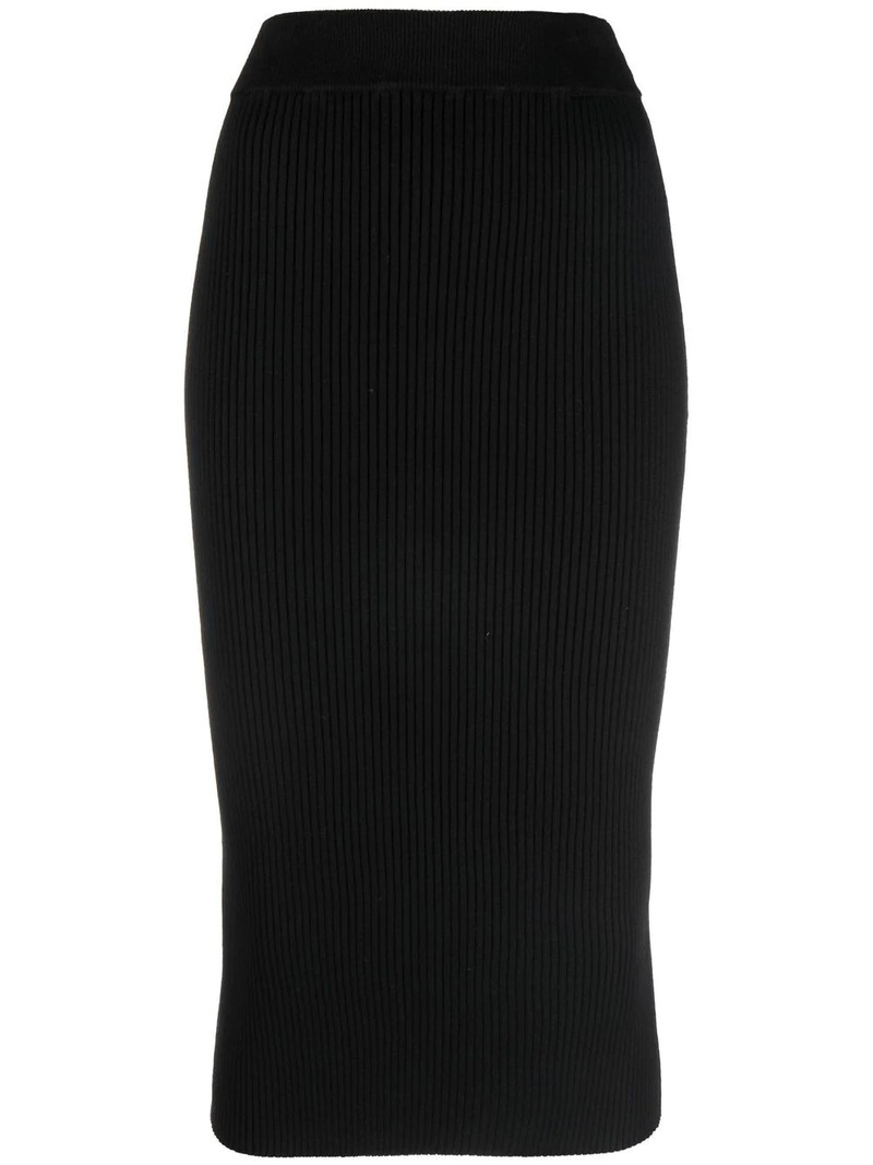 knitted midi skirt 1