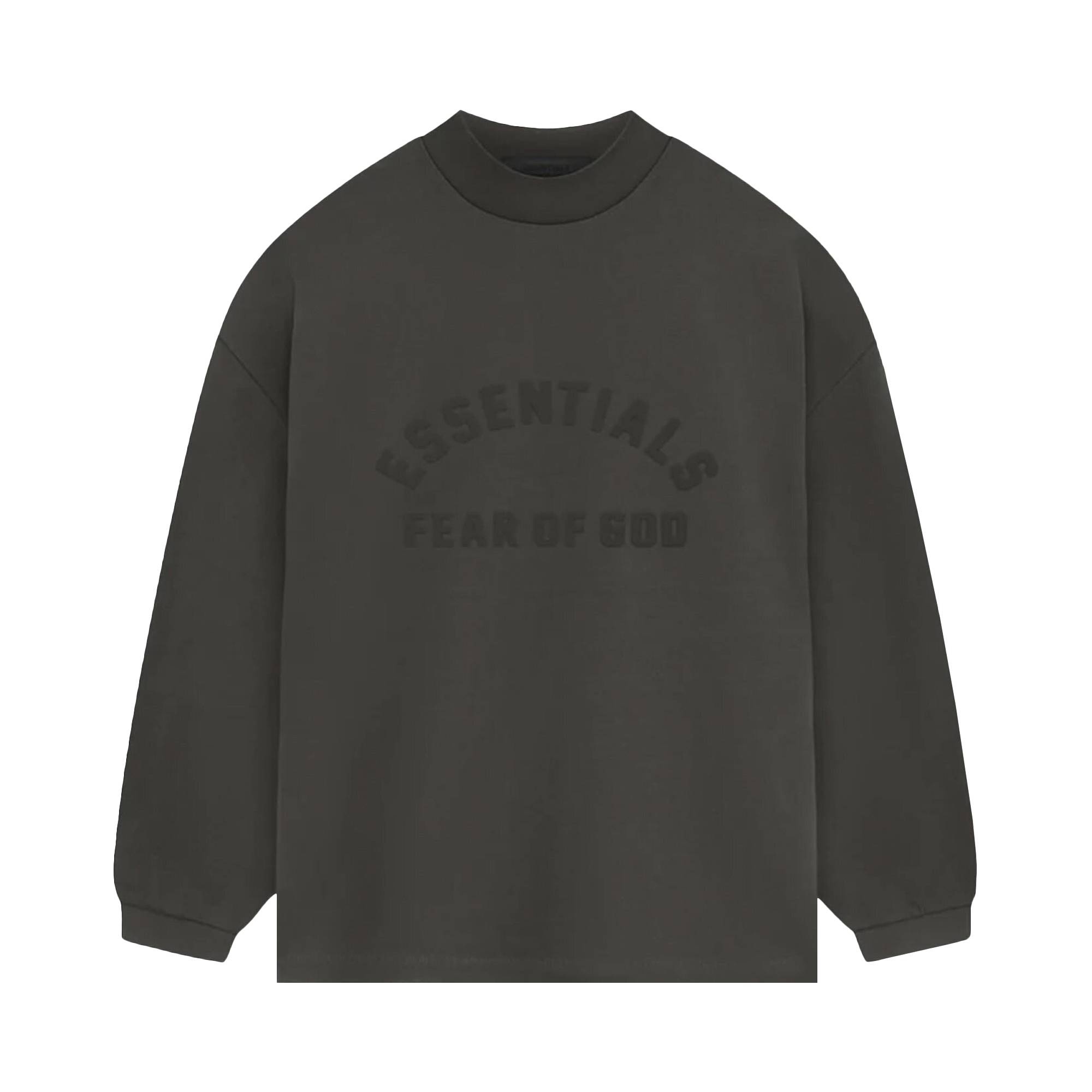 Fear of God Essentials Long-Sleeve T-Shirt 'Ink' - 1