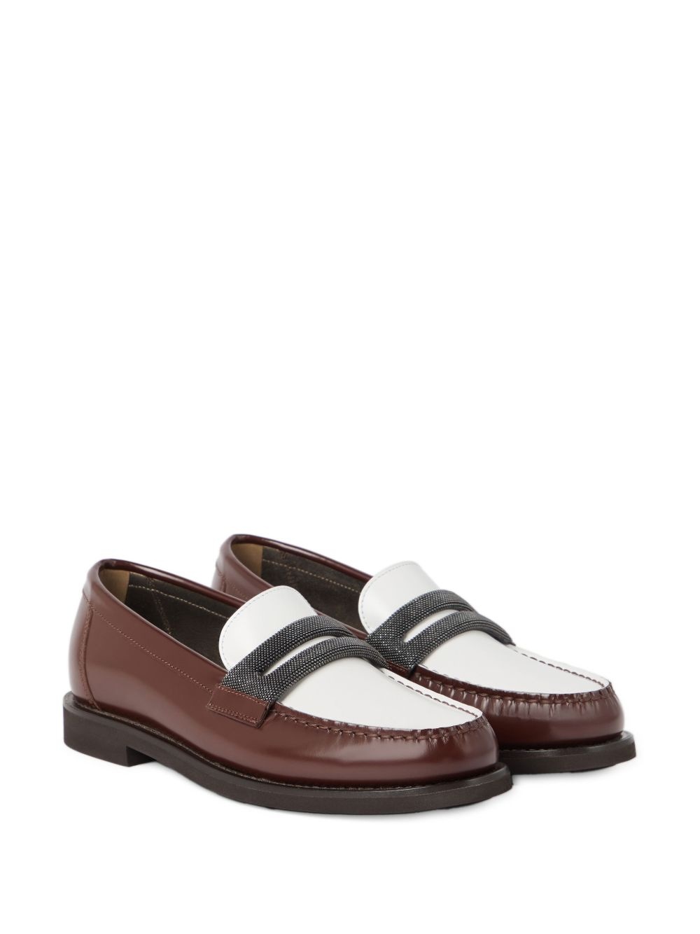 leather loafers - 2