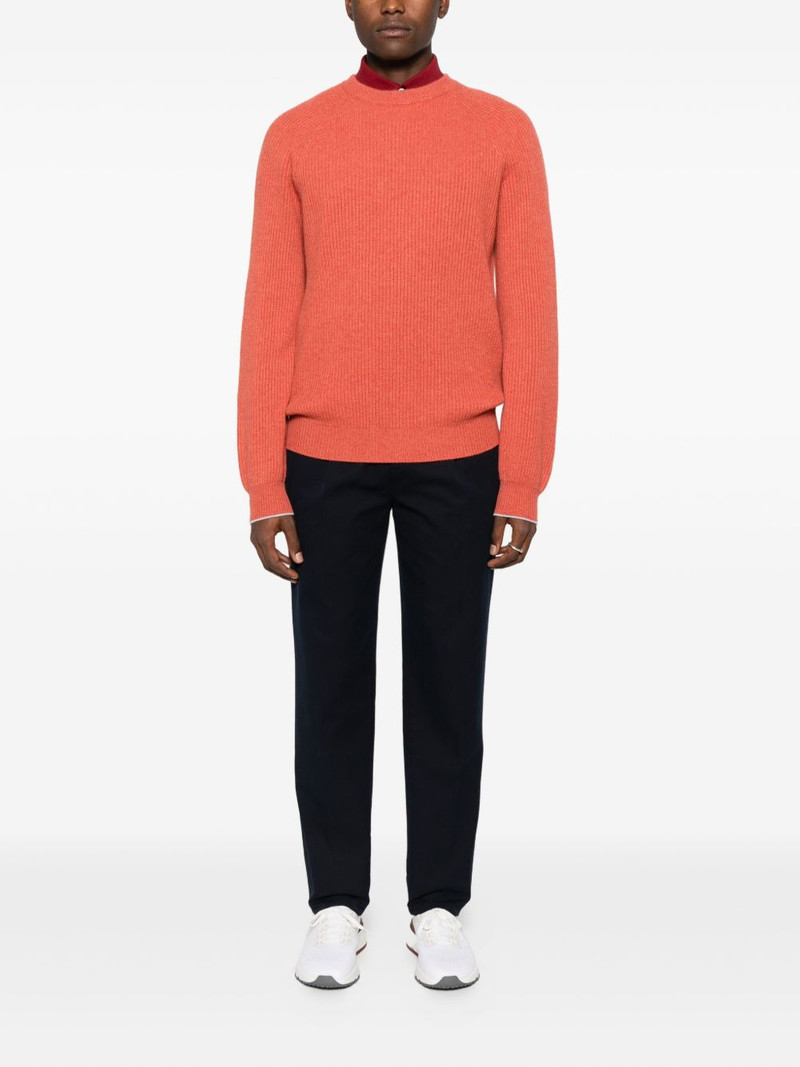 Brunello Cucinelli crew-neck sweater outlook