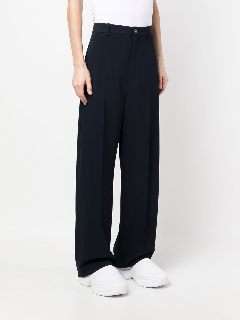 large-fit tailored trousers - 3