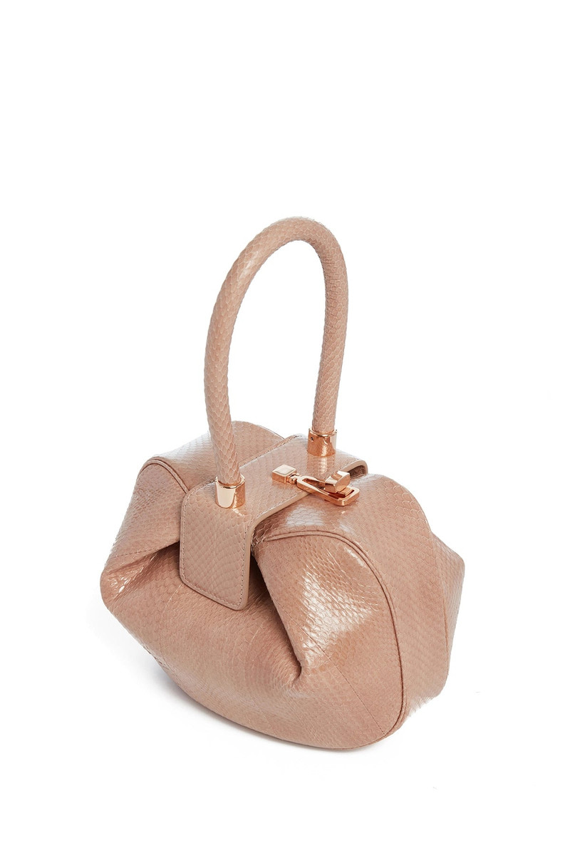 Nina Bag in Nude Snakeskin 3