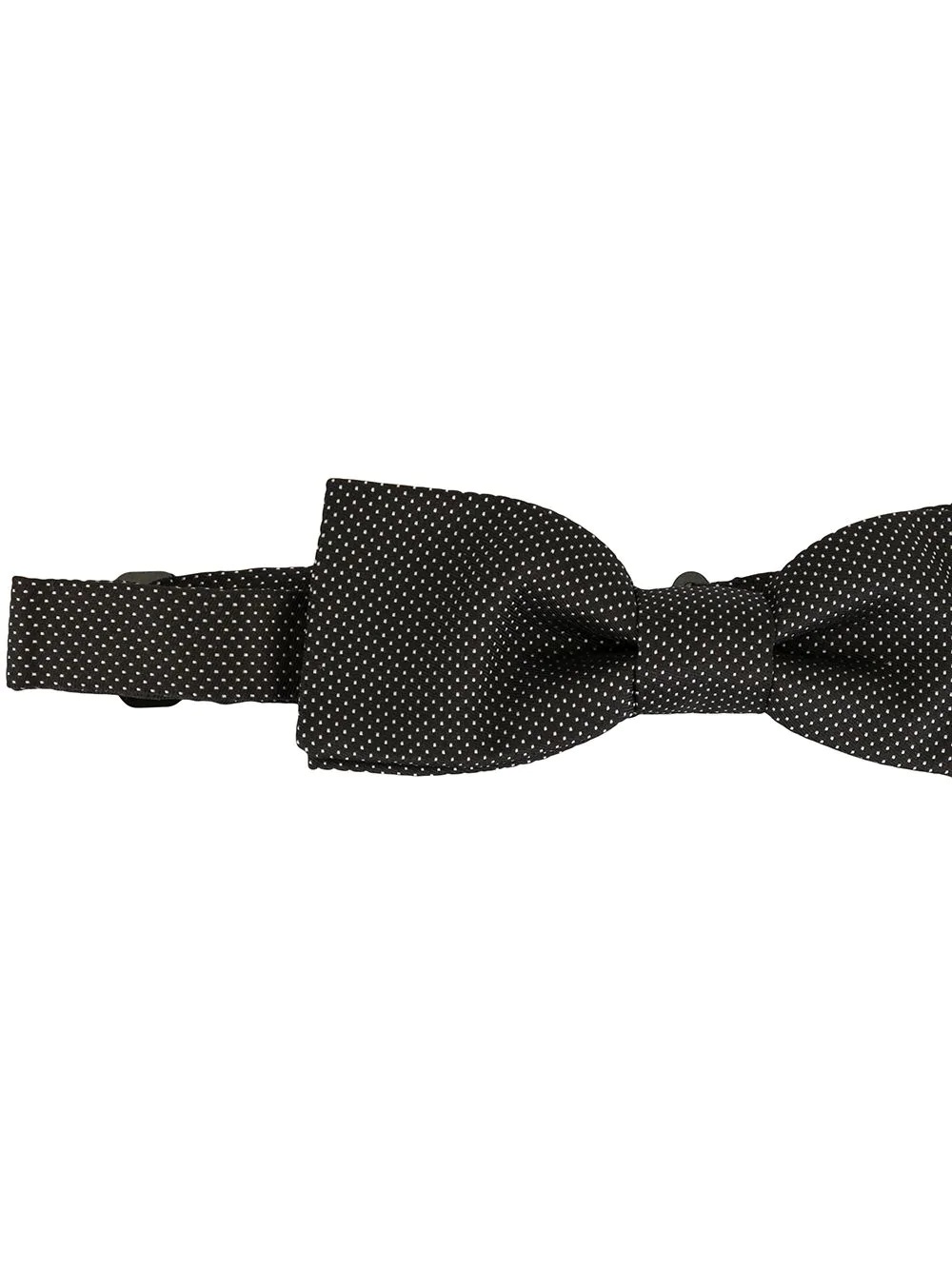 jacquard dotted silk bow tie - 2