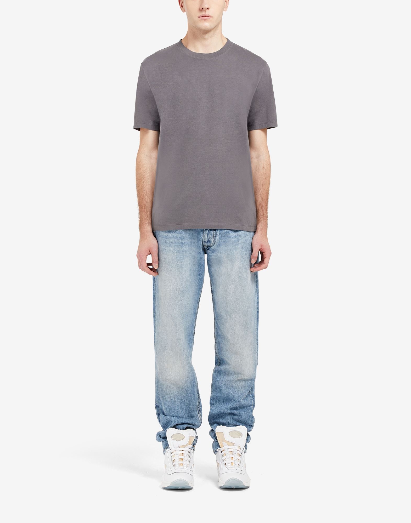 Crew neckline T-shirt - 2