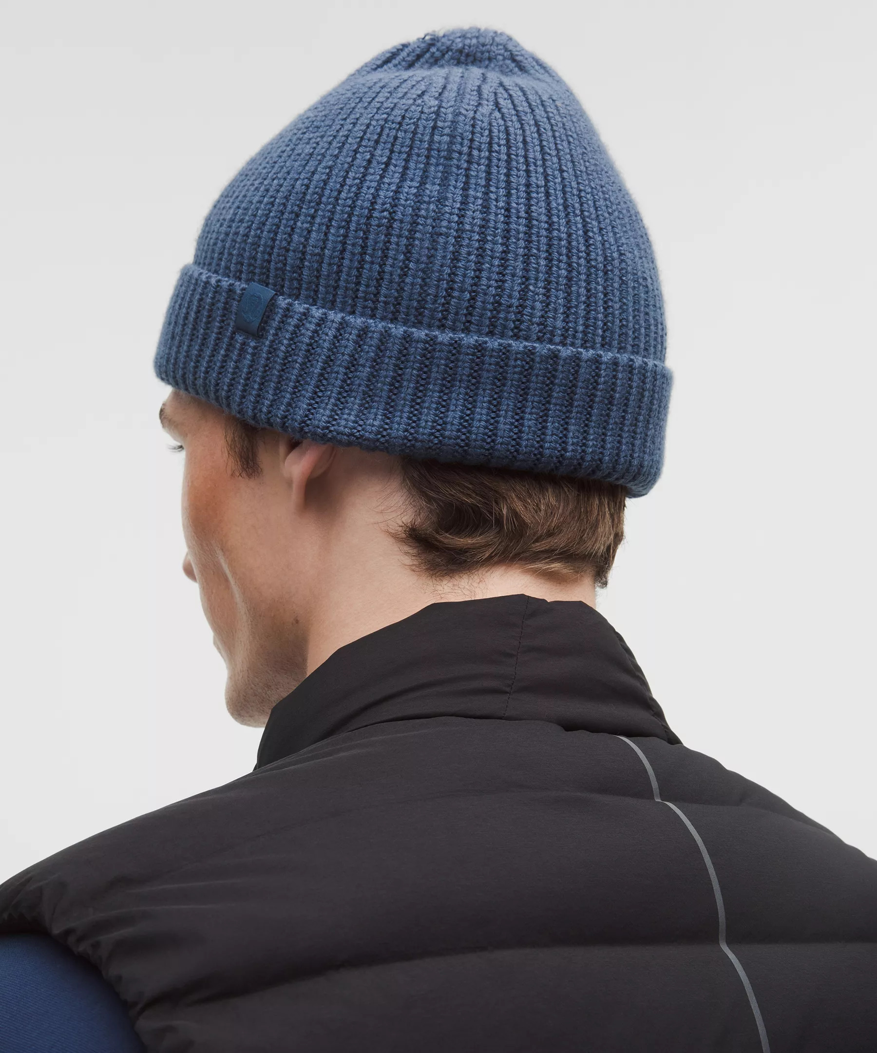 Close-Fit Wool-Blend Ribbed Knit Beanie - 3