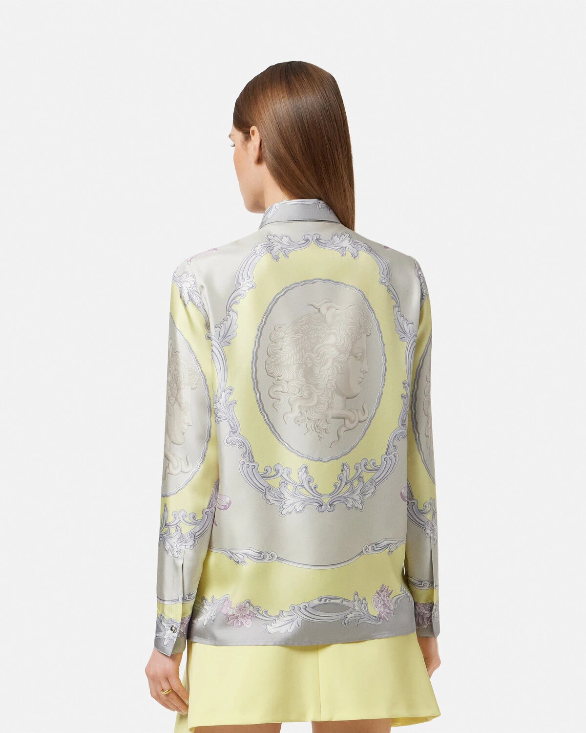 Cameo Silk Shirt - 5