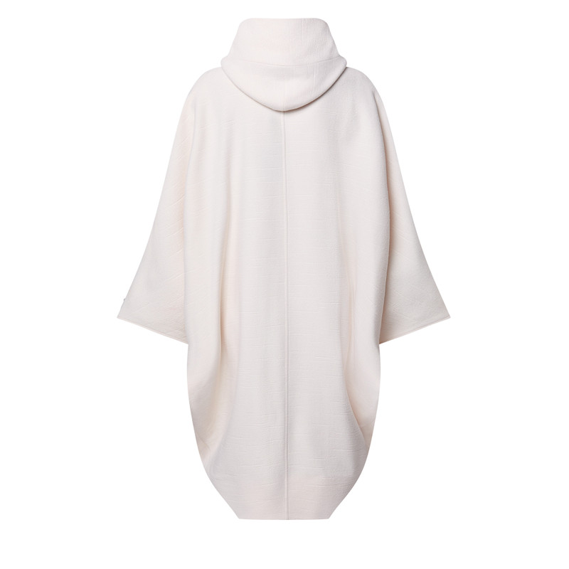 Louis Vuitton Hooded Round Coat outlook
