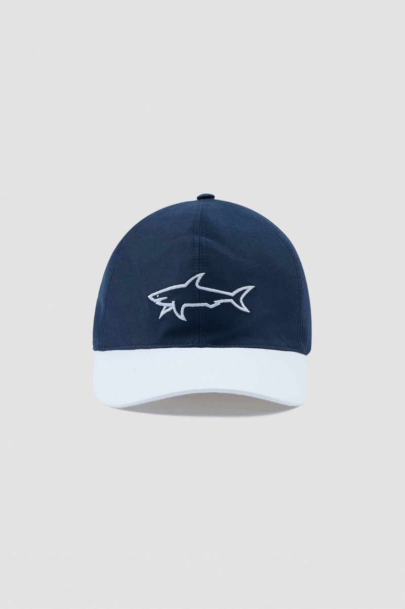 Paul & Shark TWO-TONE BASEBALL CAP WITH EMBROIDERY outlook