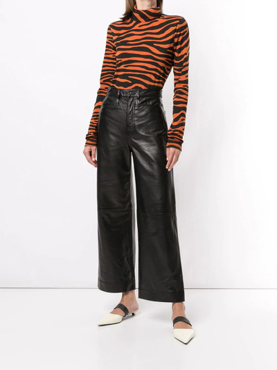 Proenza Schouler masked turtleneck top outlook