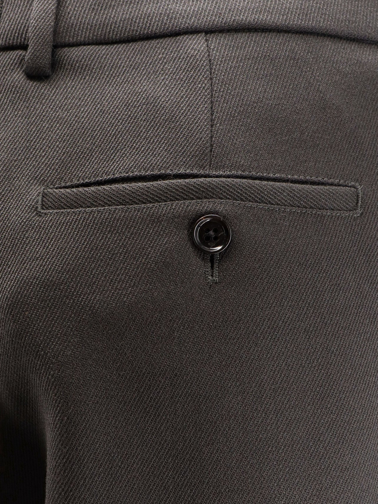 Ami Paris Virgin Wool Trousers - 3