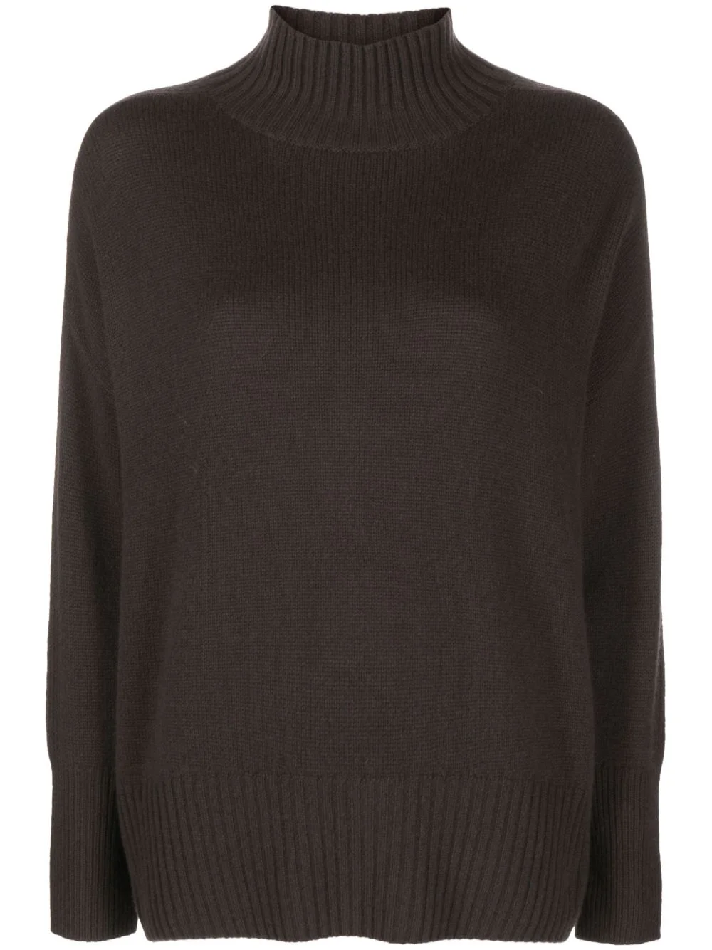high-neck cashmere jumper - 1