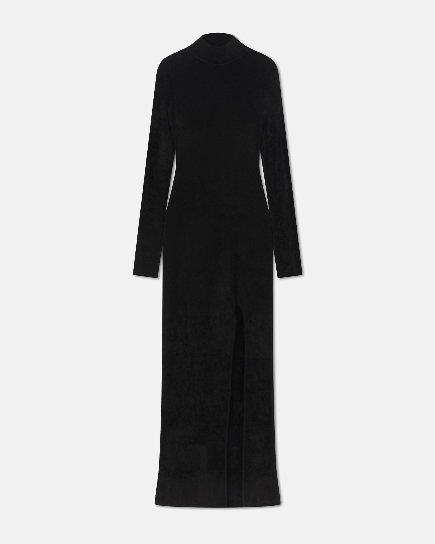 Chenille Turtleneck Maxi Dress - 1