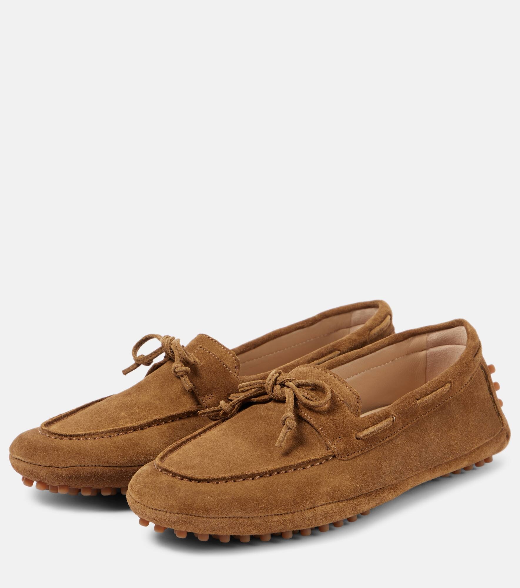 Suede driving shoes - 4