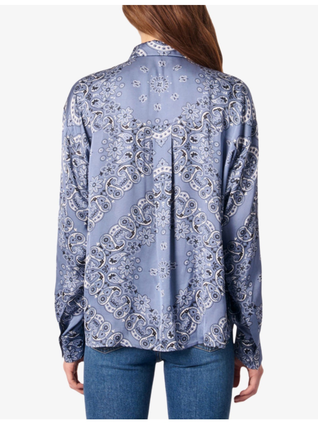 Bandana-Print Long-Sleeve Woven Shirt - 4