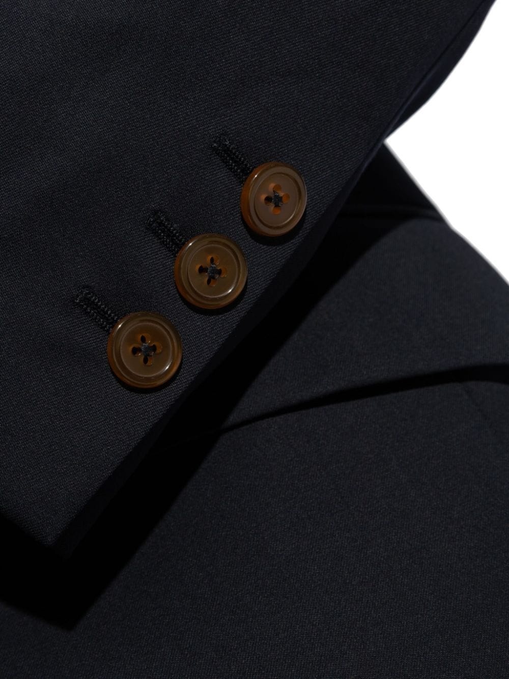 peak-lapel single-breasted blazer - 5