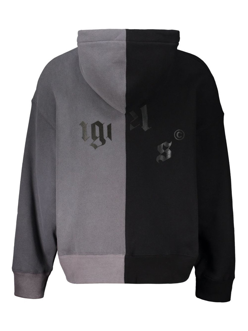 Palm Angels colourblock hoodie outlook
