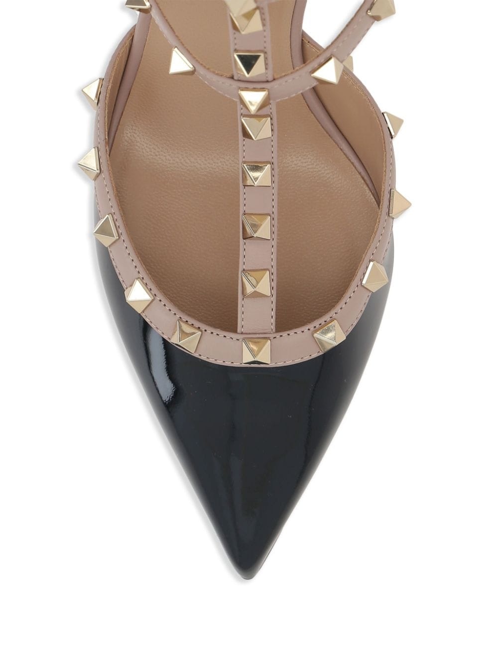 Rockstud 70mm patent pumps - 4