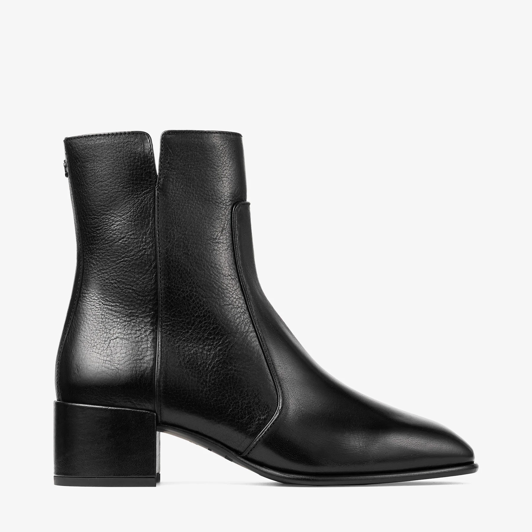 Eliot Ankle Boot 45 Black Vintage Leather Ankle Boots - 1