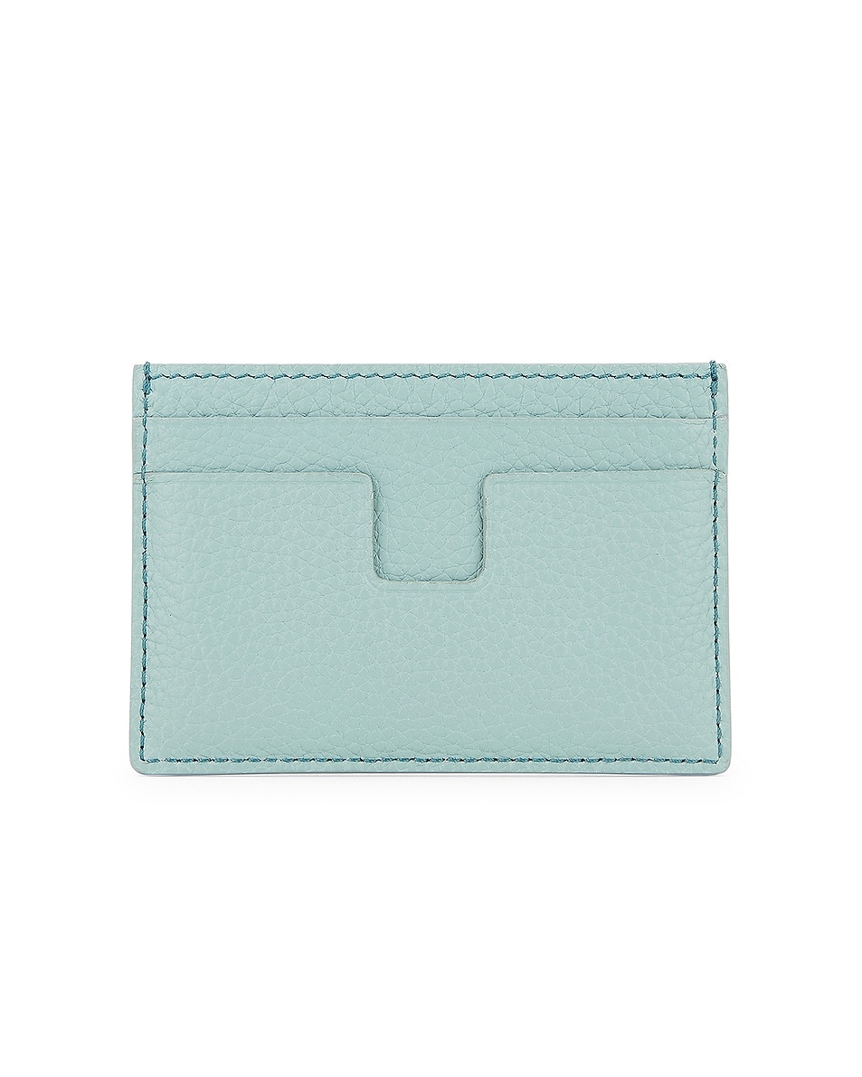 Soft Grain Leather T Line Cardholder - 2