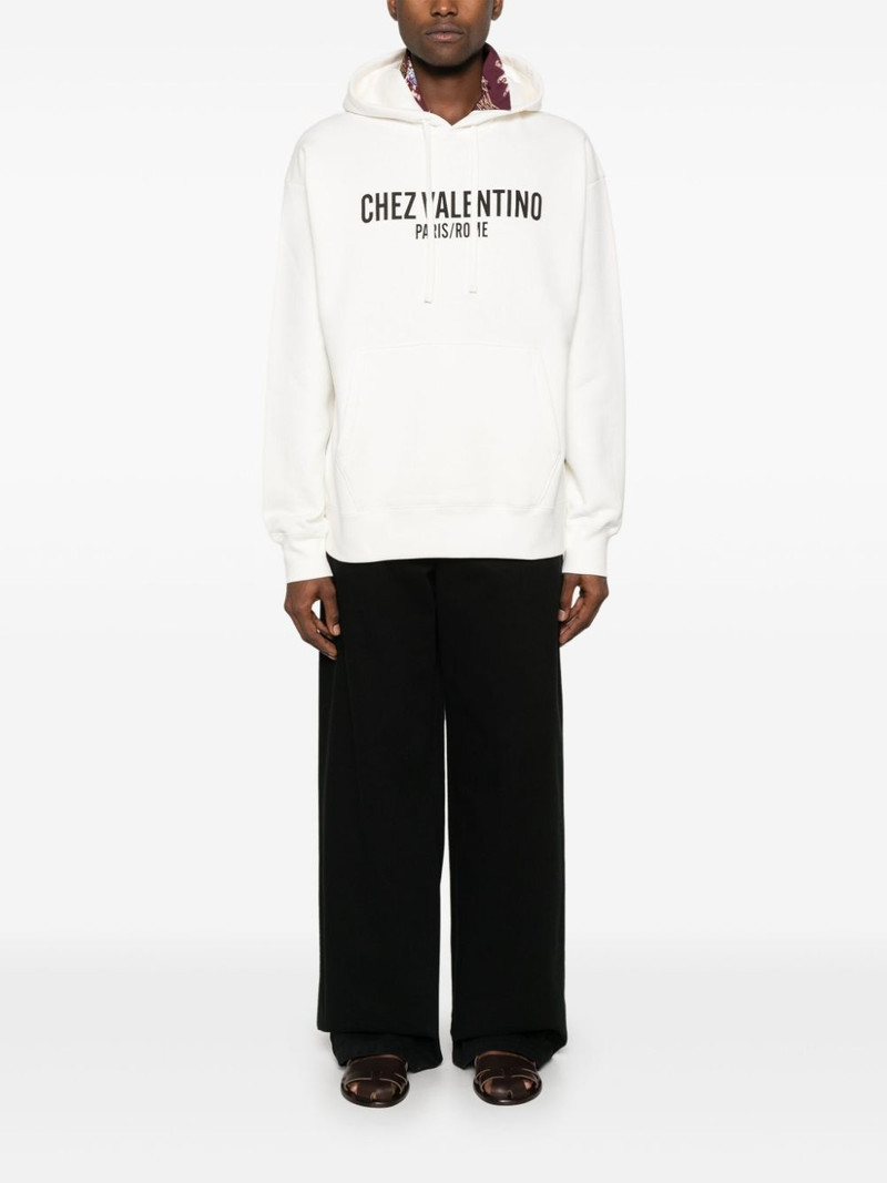 Valentino Chez Valentino-print hoodie outlook