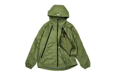 PALACE ZIP-IT SHELL JACKET OLIVE outlook