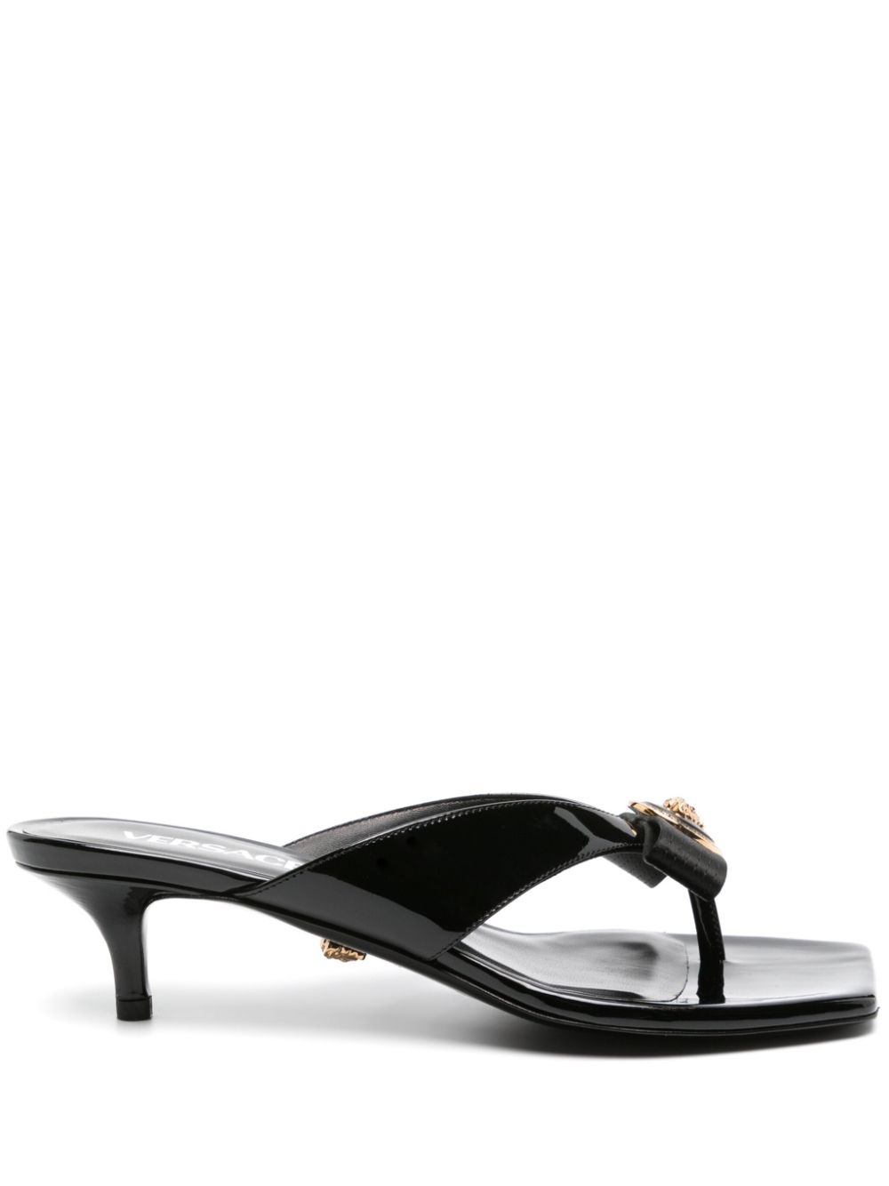 50mm Medusa-plaque patent-leather pumps - 1
