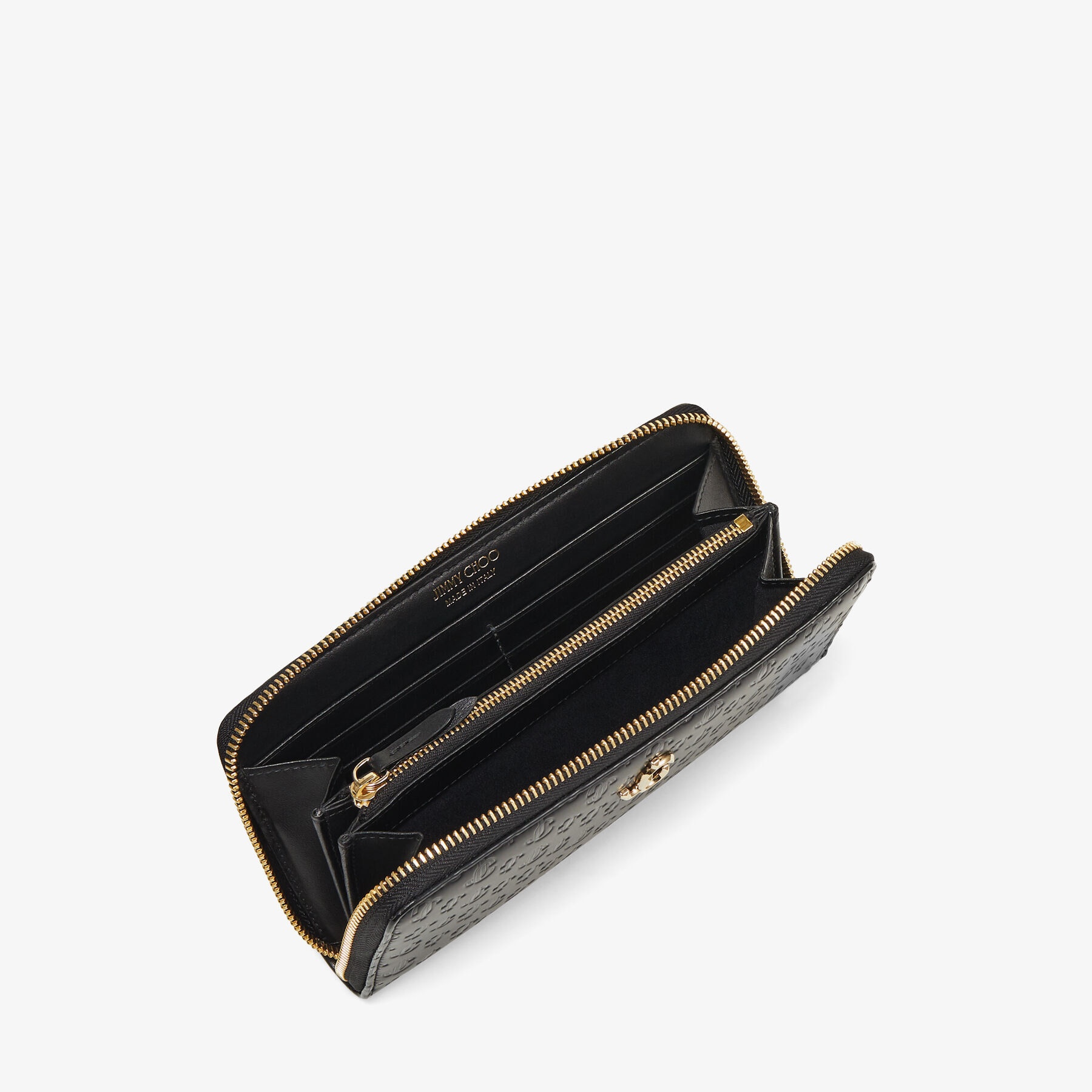 Pippa
Black JC Monogram Pattern Wallet with JC Emblem - 4