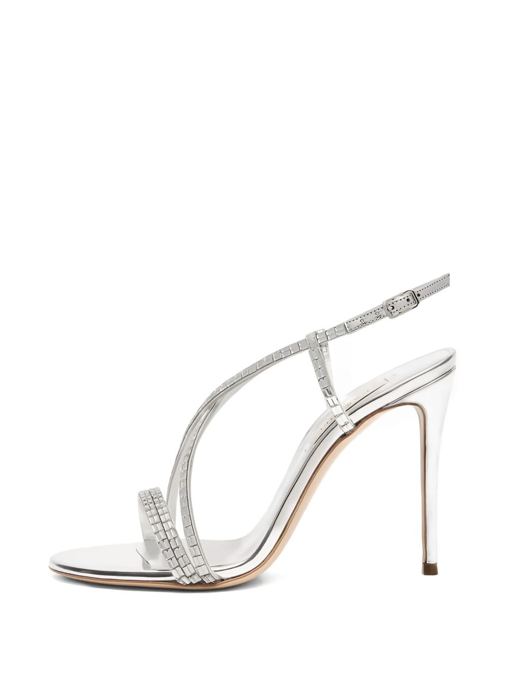 100mm Julia crystal-embellished sandals - 3