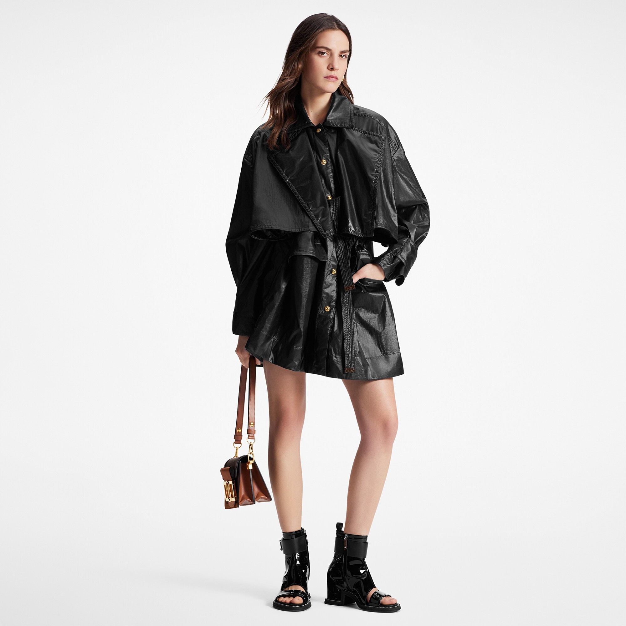 Wind Flap Trench Coat - 2